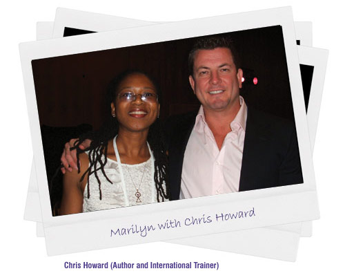 Marilyn with Chris Howard