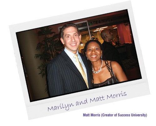 Marilyn with Matt Morris