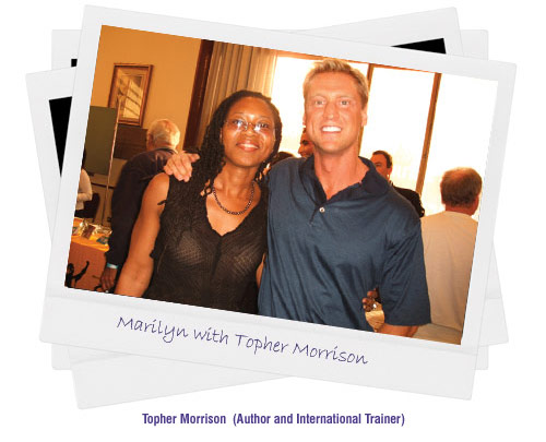 Marilyn with Topher Morrison